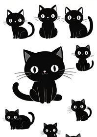 Shape-shifting Black Cat 7a3bBD