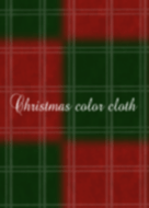 Christmas color cloth red&green