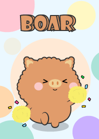 Color Cute Boar  FuFu Theme (JP)