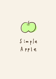 เรียบง่าย แอปเปิ้ล สีเบจสีชมพู
