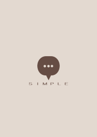 SIMPLE(beige brown)V.1702b