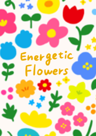 Energetic flower theme