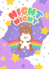 NIGHT NIGHT (choco & peach)