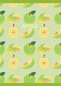 Various green apples on MG JP