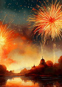 Beautiful Fireworks Theme#604