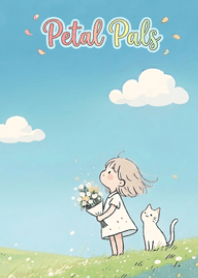 Girl and Flowers V.63 - jp