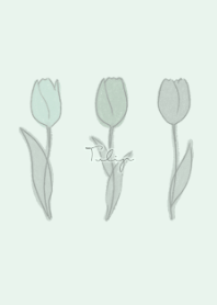 Tulip -   green