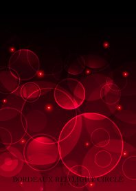 BORDEAUX RED LIGHT CIRCLE