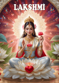 Lakshmi = wealth, fulfillment (JP)