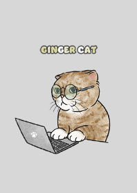 gingercat9 / light grey