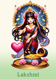 Goddess Lakshmi, finance, work, love..