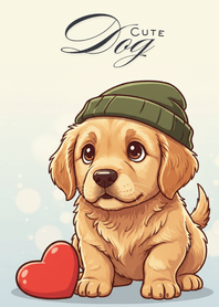 Golden Retriever Puppy Love