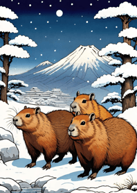 Ukiyo-e - Capybara DE79f9