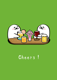 怠け者シールズ˙飲む酒!(新緑)