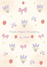 Flower Ribbon Strawberry- Purple By JAJA