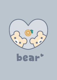 Bear Orange - Dullness Blue