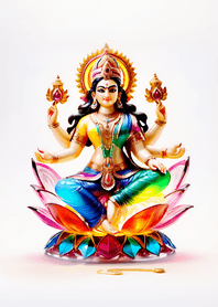 Goddess Lakshmi, light theme 14