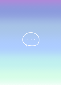 Blue gradation and simple handwriting.