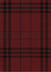 Classic Deep Bordeaux Check Pattern