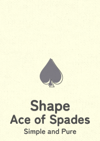 Shape spades  Dub gray