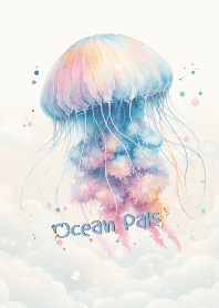 Somehoww : JELLYFISH &OCEAN PALS (White)