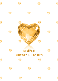 Heart Polka Dots - Crystal -  FWH-33