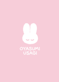 OYASUMI USAGI  #pastel pink