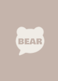 BEAR -BEIGE