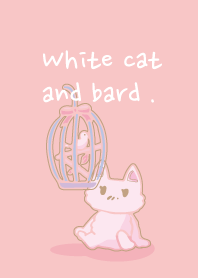 White cat and bard.(F)