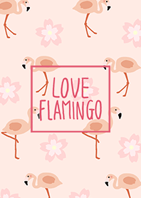 熱帶國度 可愛紅鶴 櫻花粉紅