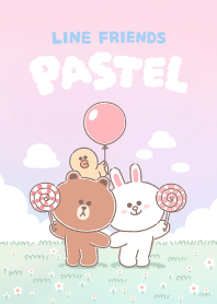 LINE FRIENDS パステル