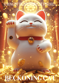 最高最強幸運風水 金運の招き猫 63