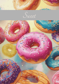 Delicious donuts2 on white