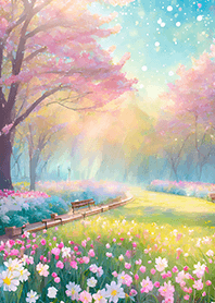 Beautiful real scenery(Spring-625)