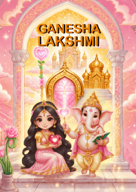 Ganesha& Lakshmi, wish for wealth (JP)