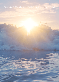 Sunset Water Photo #155 Not AI