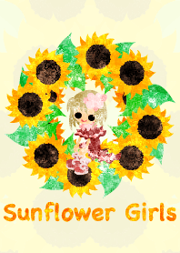 ヒマワリの女の子