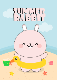 Summer Cute Pink Rabbit (jp)