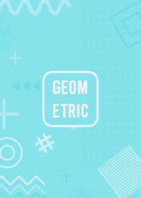 Geometric Spray Green