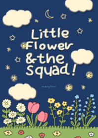 Little flowers at night