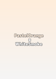 PastelOrangexWhiteSmoke/TKC