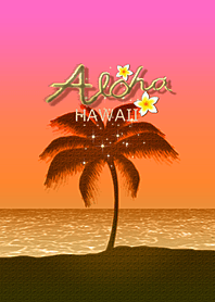 運気アップ金アロハ*ハワイ＊ALOHA+99