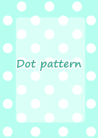 Dot pattern light blue and white