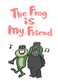The Frog is friend(with Gorilla)
