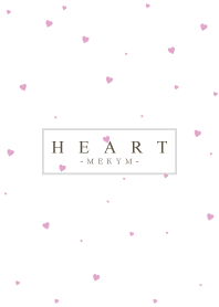 HEART-PINK SIMPLE 6