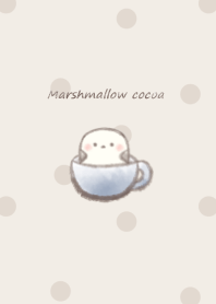 Marshmallow cocoa Shimaenaga -navy- 2