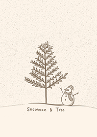 Snowman & Tree