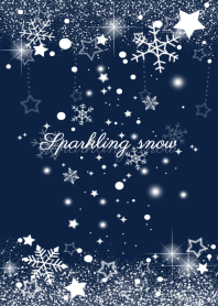 Sparkling snow