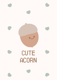 CUTE ACORN [beige]