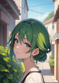 Close-up of a cute chibi girl 2A6CFf